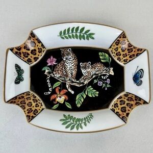 Lynn Chase jaguar, Jaguar‎ ,RareLeopard Print Decorative Tray